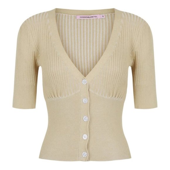 Hansen & Gretel Bernie Ribbed Cardigan | MEDIUM - Picture 1 of 10
